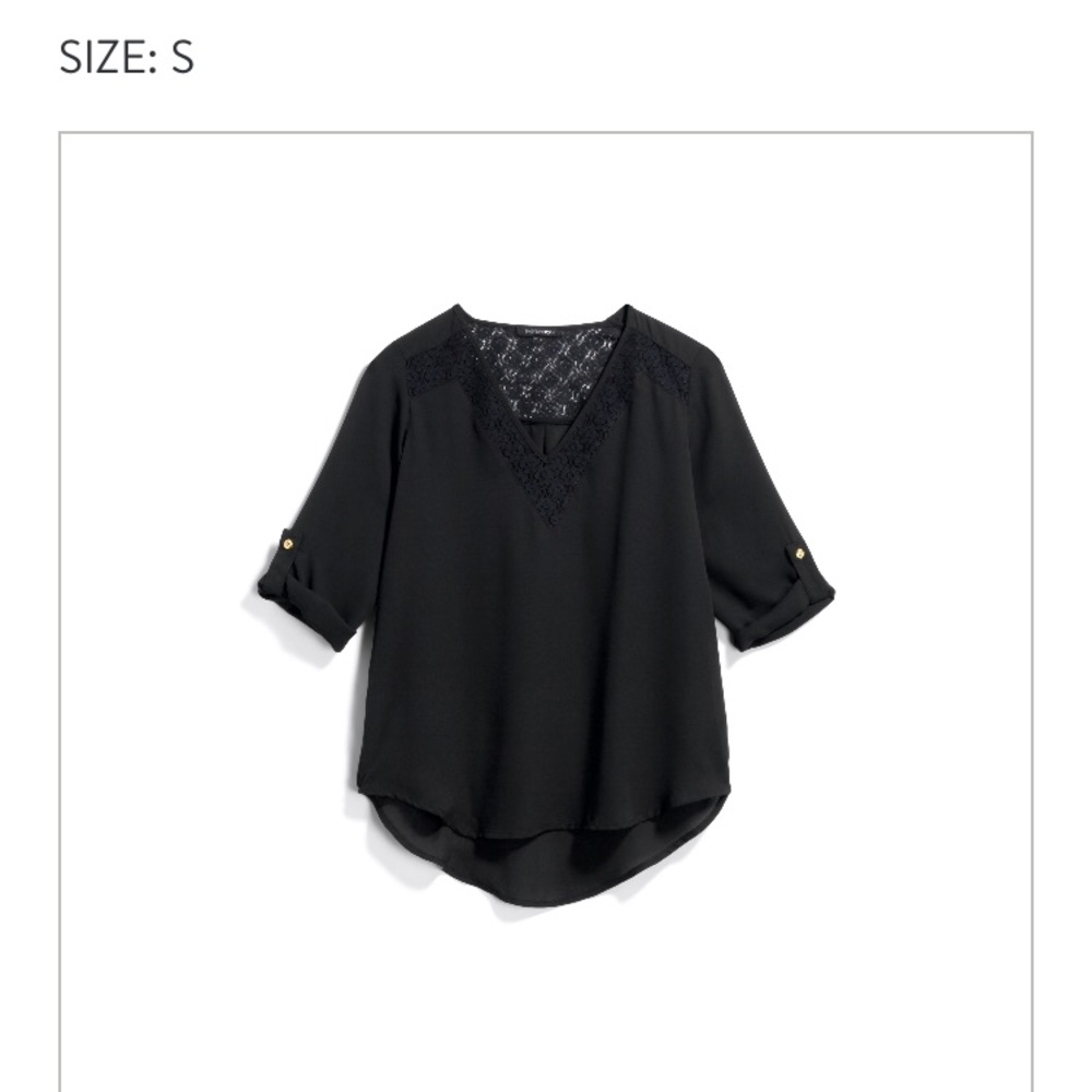 Papermoon black blouse